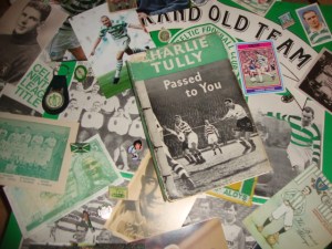 Tully book cover and memorabilia