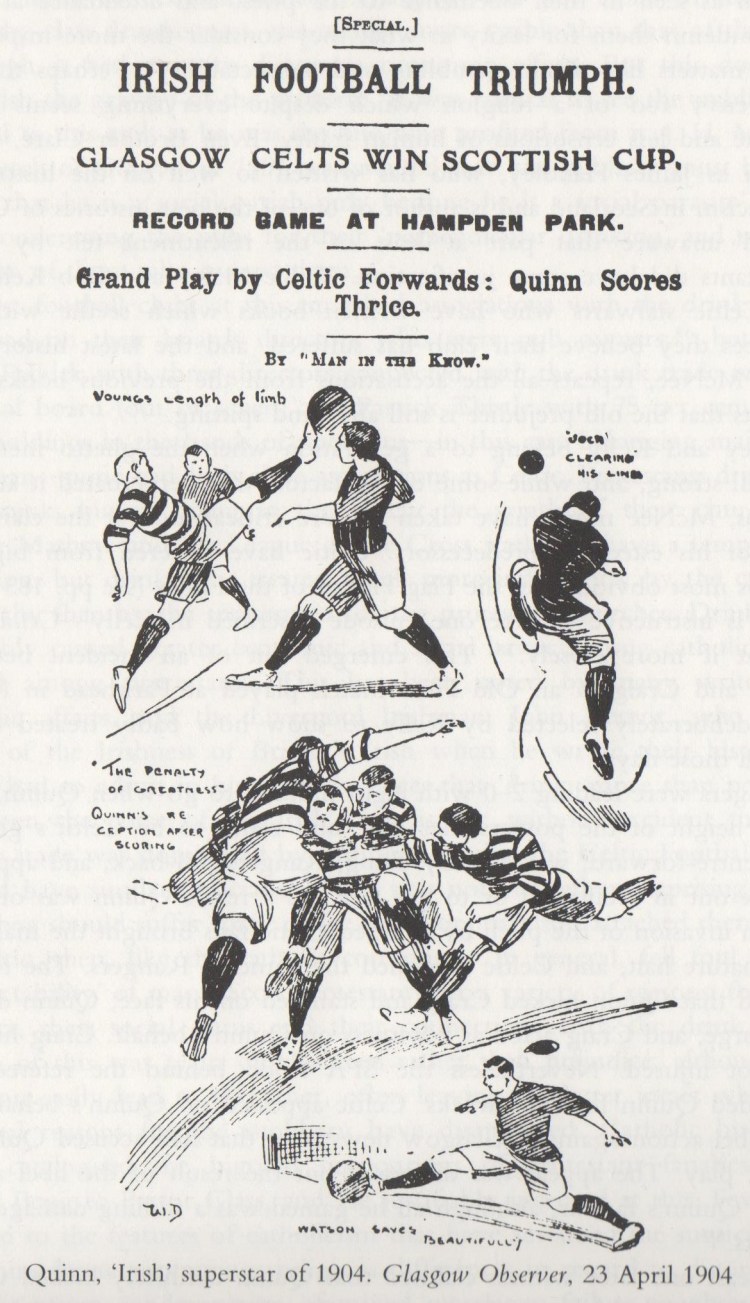 'Tic Toons - Jimmy Quinn.  Cup Final Hat-Trick Hero, 1904 (Part 1)
