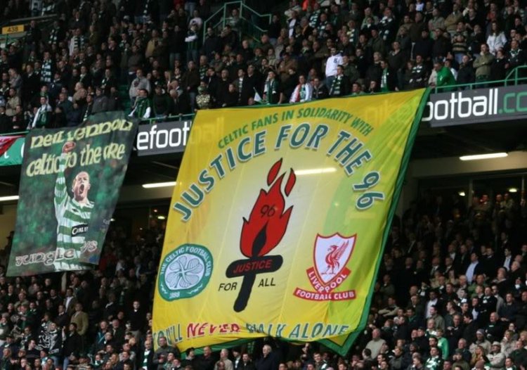 Solidarity - Justice for the 96 banner (Jungle Bhoys)