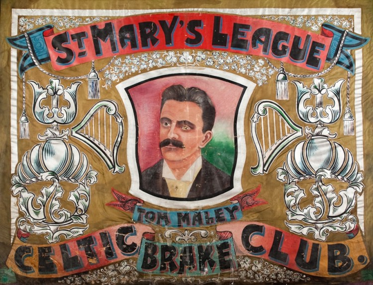 St. Mary's Brake Club Calton, Oldest Celtic Banner