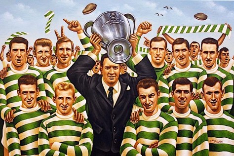 Art of the Celts 7 - 'The Lisbon Lions' by Graham McKean