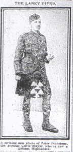 Peter Johnstone, Lanky Fifer