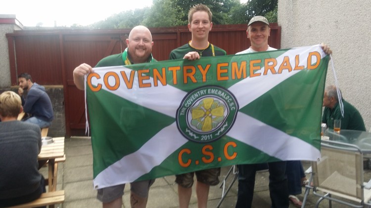 Coventry Emerald CSC beer garden