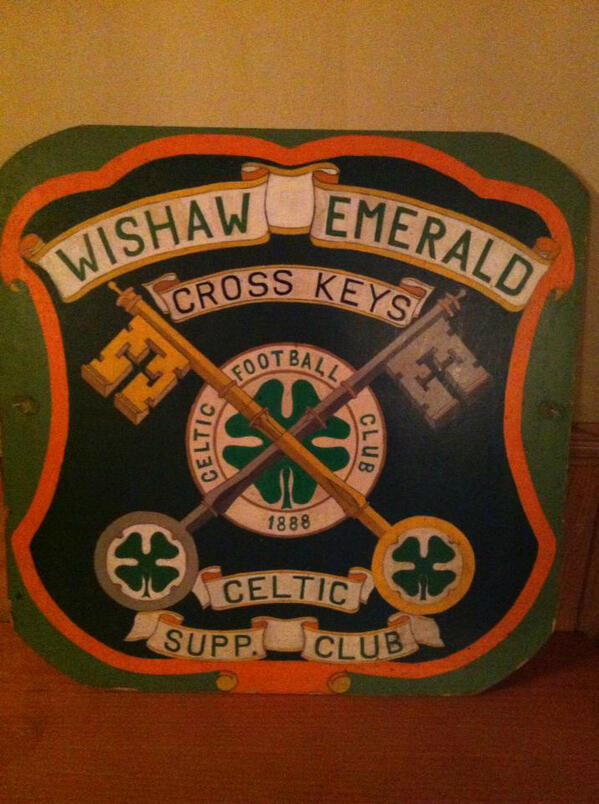 Wishaw Emerald Cross Keys  SHEILD