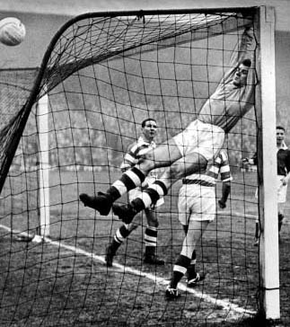 FrankHaffey1959 monkey on goals