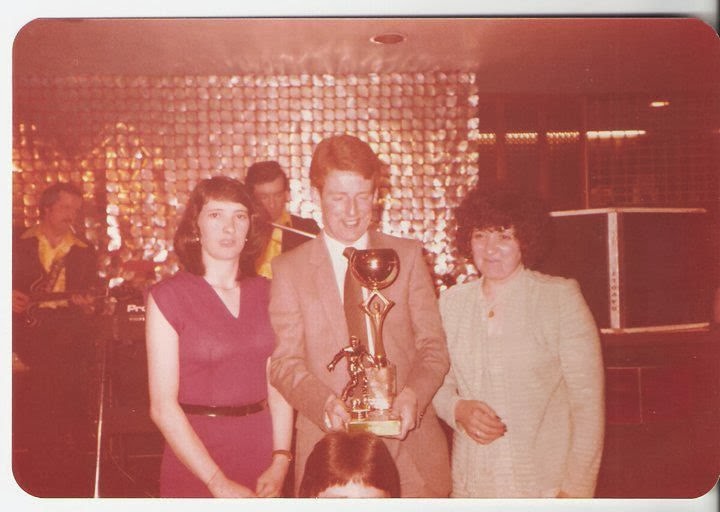 Tommy Burns POTY dance, band in the background