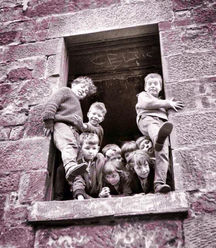 Seventh heaven in the Gorbals  7 1 grafitti