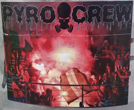 Pyro Crew sticker – the shamrock