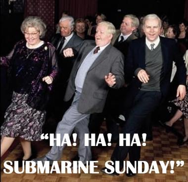 Submarine Sunday slosh!