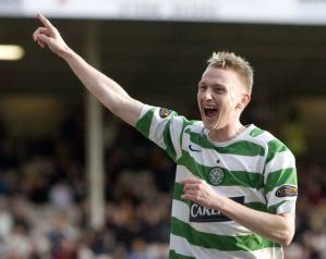 Riordan celebrates 1st goal