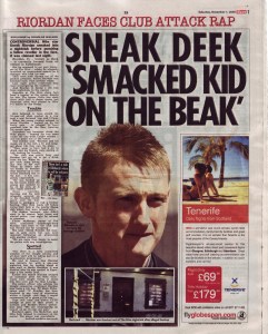 Sneak Deek up in court