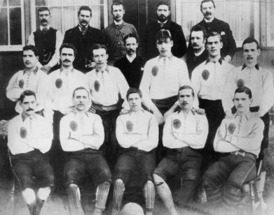 Celtic team 1888 large Willie Maley
