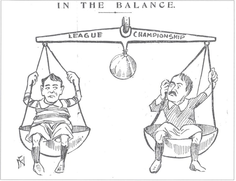 In the Balance cartoon cleaned