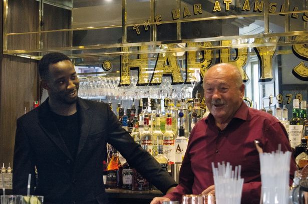 Harry Hood and Moussa Dembele