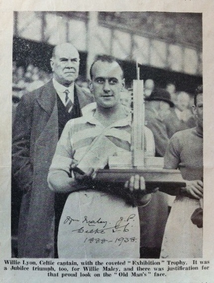 Willie Maley, Willie Lyons and the Empire Exhibition trophy
