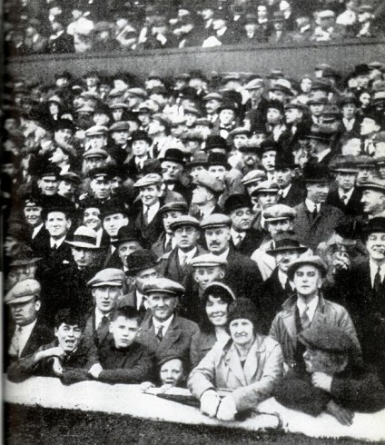 A section of the crowd in 1931 final