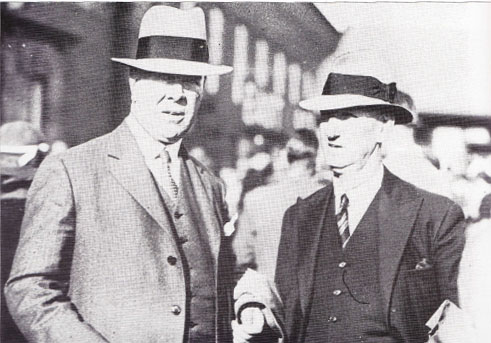 John Sailor Hunter and Willie Maley Cup Final Managers